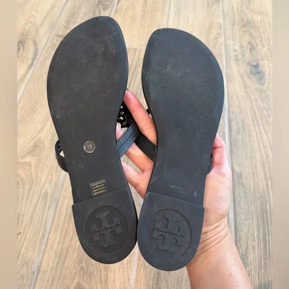 Tory Burch Metal Miller Sandals - Picture 9 of 14